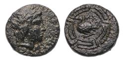 Ancient Coins - Greek coins: Ionia Myous AE bronze - very rare city and coin!