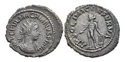 Ancient Coins - Roman Imperial bronze antoninianus of Macrianus Iunior, 260 - 261 AD - EF++