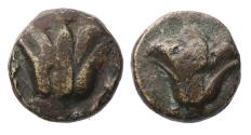 Ancient Coins - ISLANDS off CARIA, Superb Rhodos. Rhodes. Circa 205-200(?) BC. Æ Chalkous