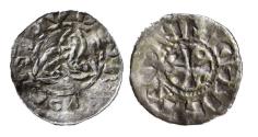 World Coins - German States: Saxony, Medieval period, Dietmar Silver denar 1011-1059 AD
