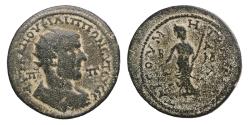 Ancient Coins - Cilicia Tarsus: Medalic bronze for Philip I, Arabs AE34