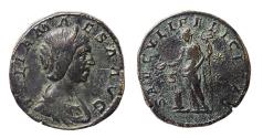 Ancient Coins - Roman Empire: Attractive large flan Julia Maesa bronze sestertius