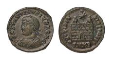 Ancient Coins - Roman Imperial: Superb Constantine II, AD 316-337 Æ Follis 20 mm Heraclea mint