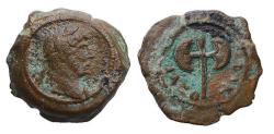 Ancient Coins - EGYPT, Alexandria. Hadrian. AD 117-138. AE Dichalkon Nome coin for Oxyrhynchite  - RR!
