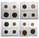 World Coins - Italy / San Marino: Collection of 16 superb bronze coins 1875-1938 (16)
