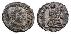 Ancient Coins - Special collection of Constantinian bronze coins: Constantine I. AE follis extremely fine and RR!