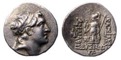 Ancient Coins - KINGS of CAPPADOCIA. Ariarathes V Eusebes Philopator. Circa 163-130 BC. AR Drachm