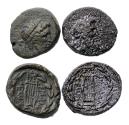 Ancient Coins - Greek coins: High grade pair of bronzes, Philadelphia, probably league coinage, unresearched!