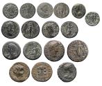 Ancient Coins - Lot of 10 choice Roman Provincial coins of Pisidia, Lydia and Phrygia, 2nd.-3rd- century AD