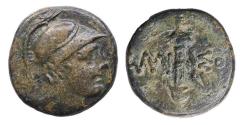 Ancient Coins - Grek coins: Fine PONTOS, Amisos. Circa 95-90 BC. Æ20,  Struck under Mithradates VI.