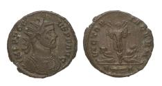 Ancient Coins - Roman Imperial Antoninianus of Probus, Victory over the Germans in EF-AU