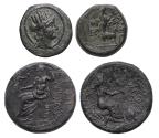 Ancient Coins - Greek coins: Two scarce AE nominals from Cilicia Tarsus, 2nd. century BC