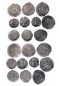 World Coins - Sasanian coins: Lot of 10 Sasanian and Arab-Sasanian silver drachms, VF-AU!