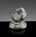 World Coins - Scarce Mon Duck bronze opium currency weight of 5 tical, Burma, 1636-1700!