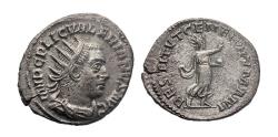 Ancient Coins - Roman Imperial coins: Scarce and interesting Valerian antoninianus RESTITVT GENER HVMANI in EF