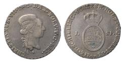 World Coins - Danish coins: Christian VII, High grade AR silver Speciedaler 1795