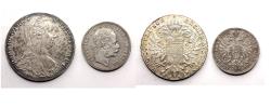 World Coins - Austria: Lot of superb Maria Theresia Taler 1780 and 1 Florin 1873