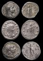 Ancient Coins - Lot of three Roman Imperial silver coins, incl. Claudius, Severus Alexander and Gordian (3)