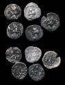 World Coins - Greek coins: Persis, lot of 5 AR silver obols, Artaxerxes (Ardashir) II. Late 1st. century VF-Good VF!