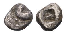 Ancient Coins - KYRENAICA, Kyrene. Circa 510-490 BC. AR Obol