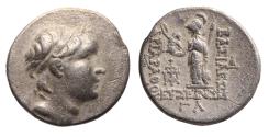 Ancient Coins - KINGS of CAPPADOCIA. Ariarathes V Eusebes Philopator. Circa 163-130 BC. AR Drachm