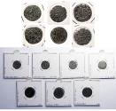 World Coins - Italian States: Ravenna. Medieval period. Lot of 7 silver denaro and quattrino, c. 1300-1758 (7)
