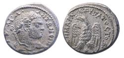 Ancient Coins - Roman Provincial: SELEUCIS and PIERIA, Antioch. Caracalla. AD 198-217. AR Tetradrachm
