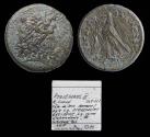 Ancient Coins - PTOLEMAIC KINGS of EGYPT. Ptolemy III Euergetes. 246-222 BC. Æ Drachm, 61 grams in Good VF