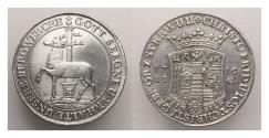 World Coins - German States STOLBERG-STOLBERG: High grade 2/3 silver Thaler 1716