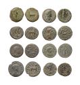 Ancient Coins - Roman provincial: Collection of 8 coins from Ephesos, Trajan, Hadrian to Phillip II and Trajan Decius!
