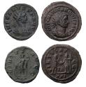 Ancient Coins - Roman Imperial: Pair of nice and scarcer antoninianus of Carus and Carinus (2)!
