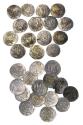 World Coins - Arab-Sasanian. Abbasid Governors of Tabaristan large group of 15 AR silver drachms - EF-AU!