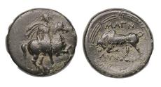 Ancient Coins - Greek coins: IONIA, Magnesia ad Maeandrum. Circa 350-200 BC. Æ19!