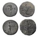 Ancient Coins - Greek coins: Pair of very scarce coins from the city of Etenna, PISIDIA