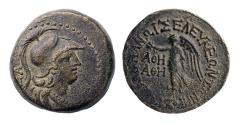 Ancient Coins - Greek coins: Large attractive bronze Æ24 of CILICIA, Seleukeia. 2nd-1st centuries BC - Good VF!