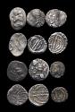 Ancient Coins - Greek coins: Persis, lot of 6 AR silver coins (hemidrachm, diobol, obol and hemiobols), Late 1st. century - Nice!