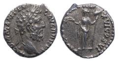 Ancient Coins - Roman Imperial: Commodus AR silver Denarius,  AD 190-191