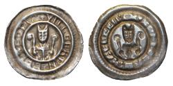 World Coins - Germany: MAGDEBURG. Wilbrand von Käfernburg, 1235 - 1254. Brakteat