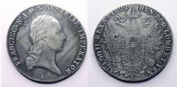 World Coins - Austria, Habsburg Holy Roman Empire Franz II taler 1822