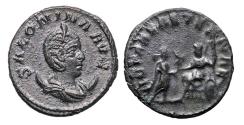 Ancient Coins - Salonina. Augusta, AD 254-268. AR Antoninianus. Samosata mint. near MS and very scarce!