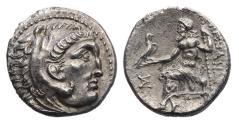 Ancient Coins - Greek coins: KINGS of MACEDON. Alexander III ‘the Great’. 336-323 BC. AR Drachm - EF!