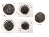 World Coins - Italian States: Lot of 6 late Medieval silver coins from Milano 1395-1598 (6)