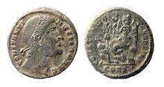 Ancient Coins - Roman Imperial: Rare! Constantine I. AD 307/310-337. Æ Follis  'Eyes to God' Dafne type!