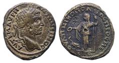 Ancient Coins - Thrace: Nicopolis Ad Nestum: Massive Caracalla AE bronze with a fine portrait Good VF