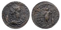 Ancient Coins - CILICIA, Tarsus. Valerian I. 253-260 AD. Æ 36 mm - huge Roman portrait bronze!