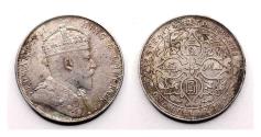 World Coins - British Colonies: STRAITS SETTLEMENTS 1907 1 Dollar Silver 1907. Lovely coin for this low relief type!