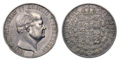 World Coins - German States: Brandenburg-Preussen Taler 1855 A Friedrich Wilhelm IV. 1840-1861 - AU!