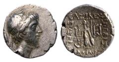 Ancient Coins - KINGS of CAPPADOCIA. Ariobarzanes III Eusebes Philoromaios. 52-42 BC. AR Drachm - Near EF