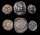Ancient Coins - Greek coins: Persis, lot of 3 AR silver coins (hemidrachm and obols), Late 1st. century VF-EF!