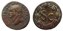 Ancient Coins - Roman provincial: Lovely and massive bronze of Vespaian, Syria, Antioch - red patina!